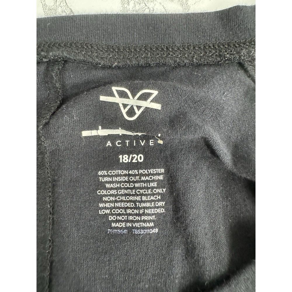 Livi Active Womens Black Long Sleeve Snow Worries Shirt‎ Size 18 20 - Picture 10 of 10